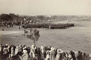 Military review at Fateh Maidan, Hyderabad